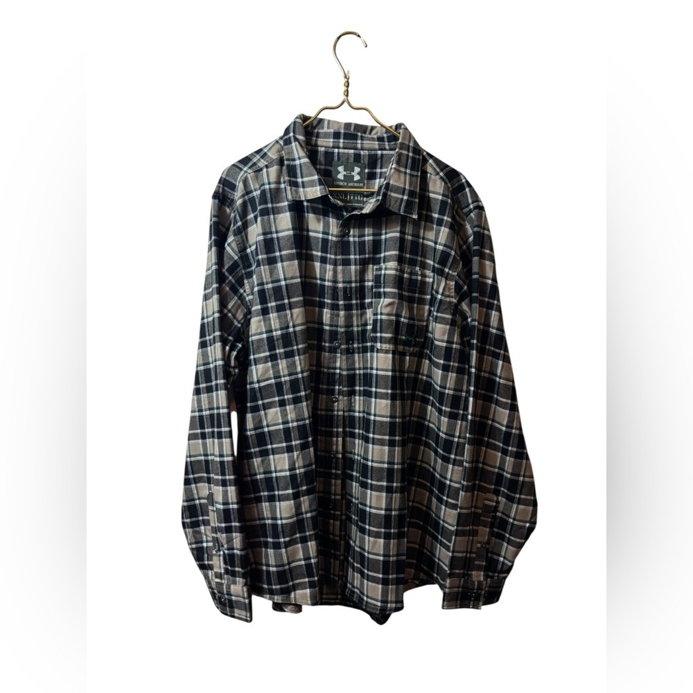 Under ARMOUR | button up shirt plaid XXL